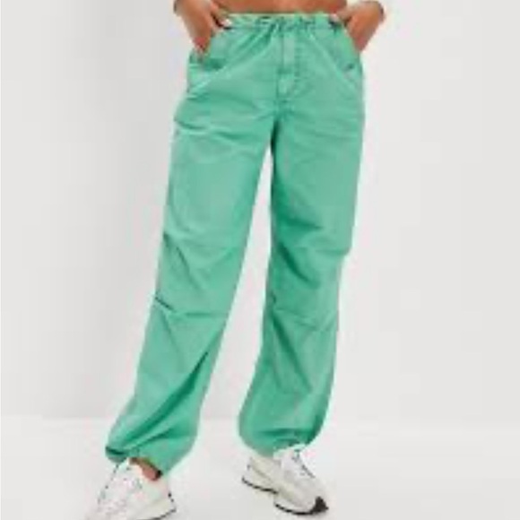 American Eagle Outfitters Pants - American Eagle Turquoise Womens Cargo Pants